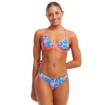 Купальник Funkita Ladies Tri Top - Bundjalung Blue (Розмір: 12, 14)
