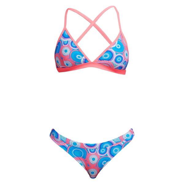 Купальник Funkita Ladies Tri Top - Bundjalung Blue Розмір: 12, 14 БЕЗКОШТОВНА ДОСТАВКА - Зображення 4