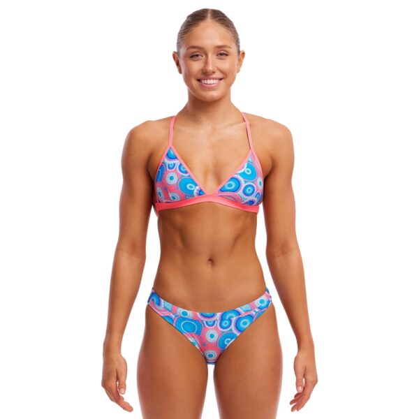Купальник Funkita Ladies Tri Top - Bundjalung Blue Розмір: 12, 14 БЕЗКОШТОВНА ДОСТАВКА - Зображення 3