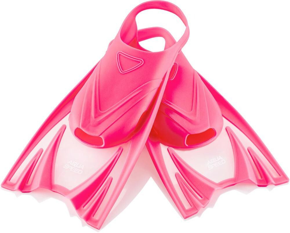 Ласти короткі тренувальні Aqua Speed Frog Junior - Pink (Розмір: 25-29 і 30-34)
