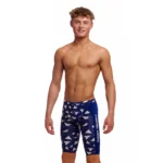 Плавки Funky Trunks Boy's Training Jammers - Paper Plain (Розмір: USA 28)