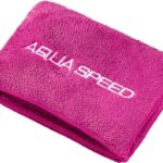 Рушник Aqua Speed Dry Coral 350g. 70 x 140 см. - Pink KOL. 27