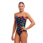 Купальник Funkita Ladies Swim Secure One Piece - Fly Bye (Розмір: 10, 12)