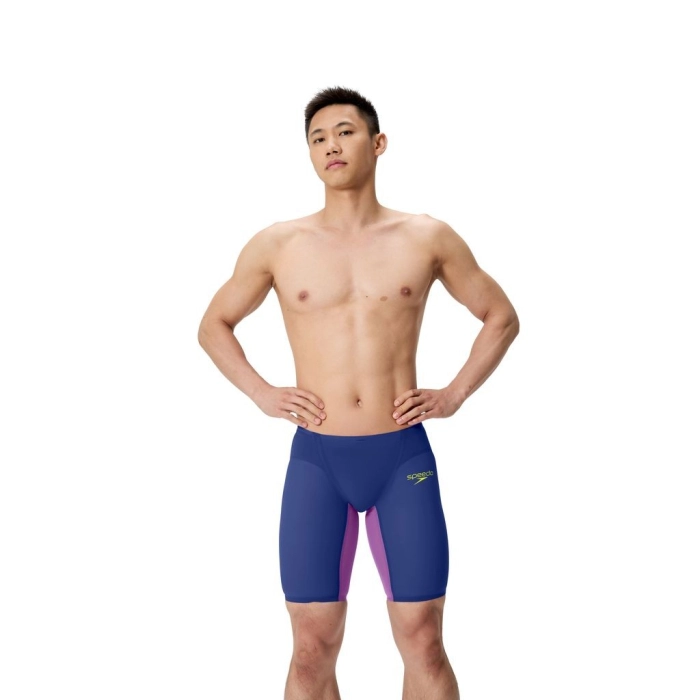 Стартові гідрошорти Speedo Fastskin LZR Pure Valor 2.0 Jammer - Navy Jelly (Розмір: 22) - Зображення 3