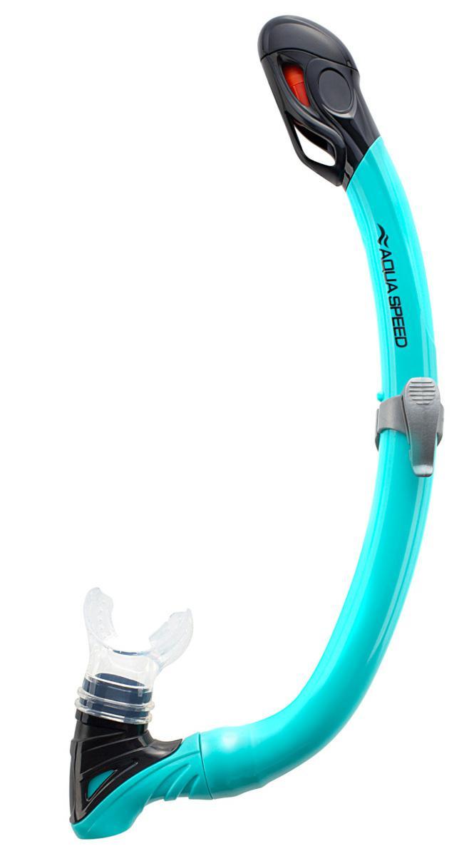 Набір для снорклінгу Aqua Speed ALIZE FS + SAMOS - Turquoise (маска + трубка) - Зображення 3