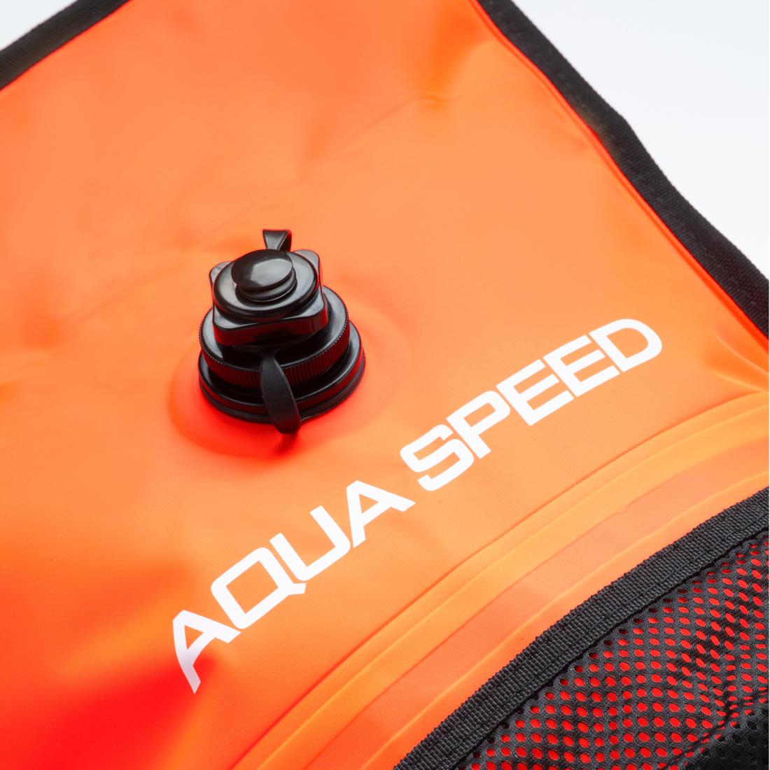 Буй для плавання Aqua Speed Open Water Swim Buoy + Pocket 17 л - Orange - Зображення 4