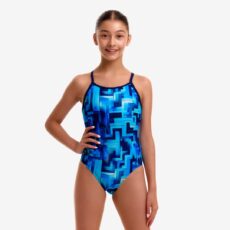 Дитячий купальник Funkita Girls Diamond Back One Piece - You Blued