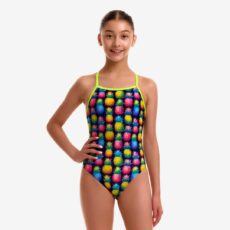 Funkita Girls Tie Me Tight One Piece - Pine Gap