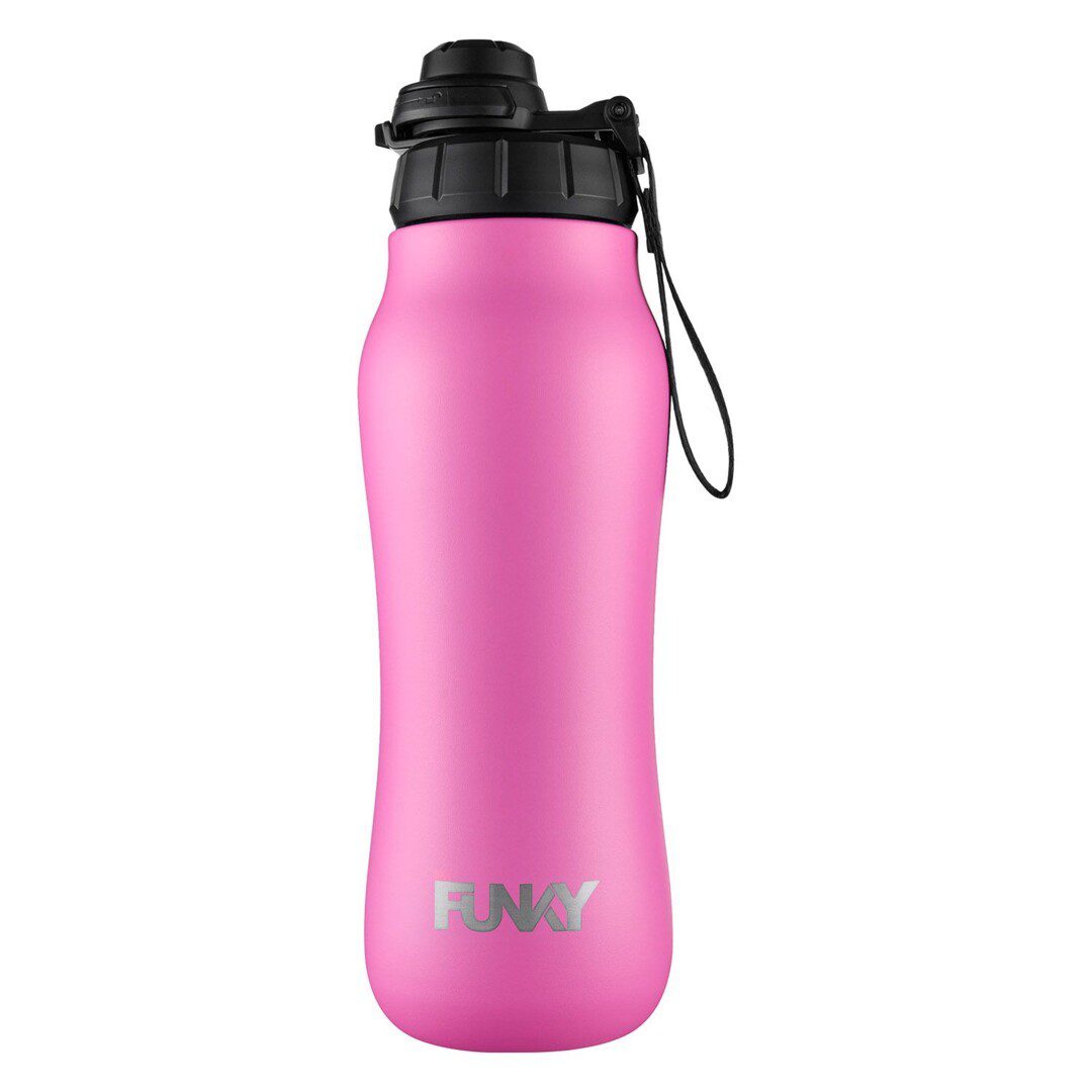 Funky Clean Stream Water Bottle Pink