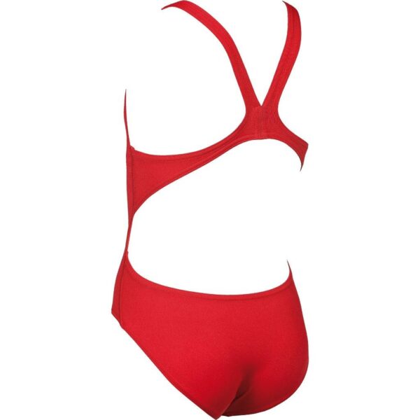 Дитячий купальник ARENA SOLID SWIM TECH JR red/white Розмір: 128 см - Зображення 2