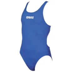 Arena Solid Swim Tech JR - Royal White