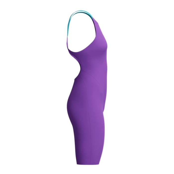 Cтартовий гідрокостюм Speedo Fastskin LZR Valor 2.0 Openback Kneeskin - Purple (Розмір: UK 23, 24) - Зображення 6