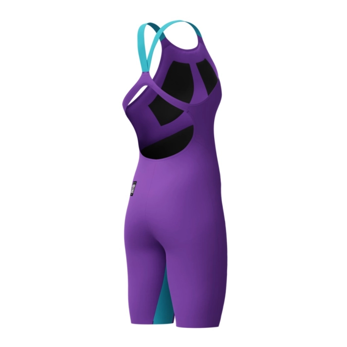 Cтартовий гідрокостюм Speedo Fastskin LZR Valor 2.0 Openback Kneeskin - Purple (Розмір: UK 23, 24) - Зображення 7
