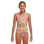 Купальник Funkita Girl's Single Strap One Piece - Spring Sun (Розмір: 10, 12, 14)