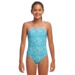 Купальник Funkita Girl's Tie Me Tight One Piece - Palm Star (Розмір: 8)