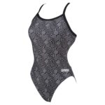 Купальник Arena Kikko Challenge Back One Piece - Black Multi Black (Розмір: USA 26)
