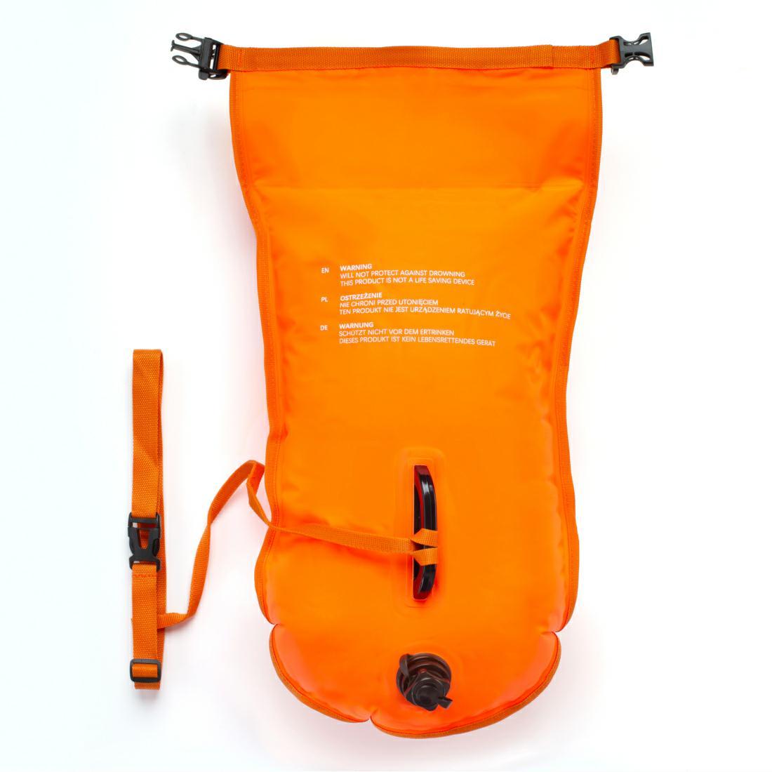 Буй для плавання Aqua Speed Open Water Swim Buoy 17L - Orange - Зображення 2
