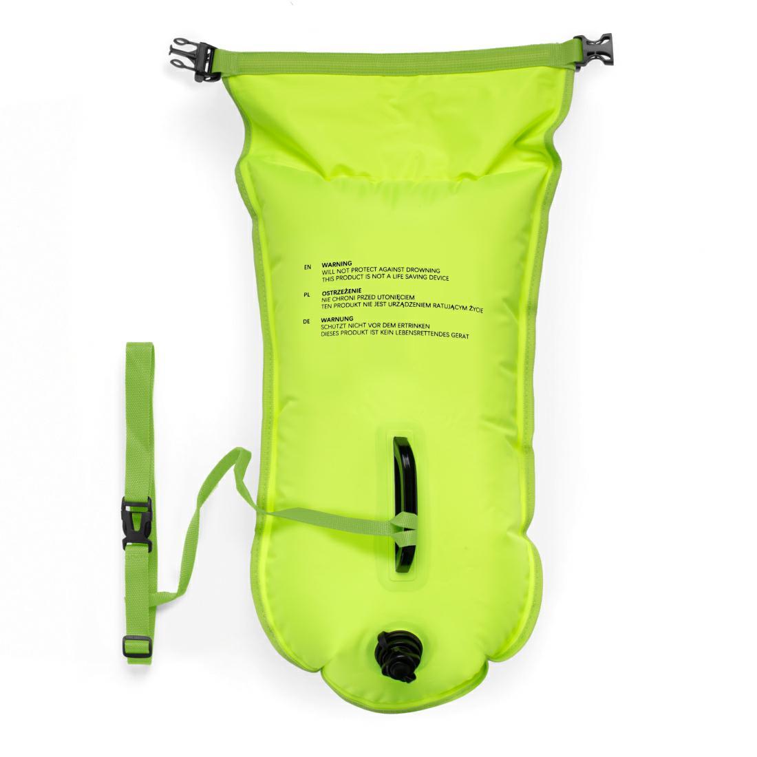 Буй для плавання Aqua Speed Open Water Swim Buoy 37×72 см - Green - Зображення 2