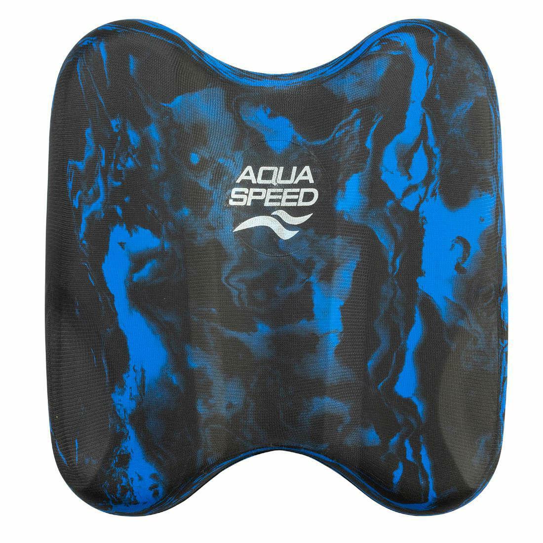 Дошка-колобашка для плавання Aqua Speed Pullkick Swirl - Blue Black - Зображення 2