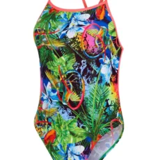 Купальник Speedo Lucid Jungle Allover V Back - Jungle (Розмір: USA 28, 30)