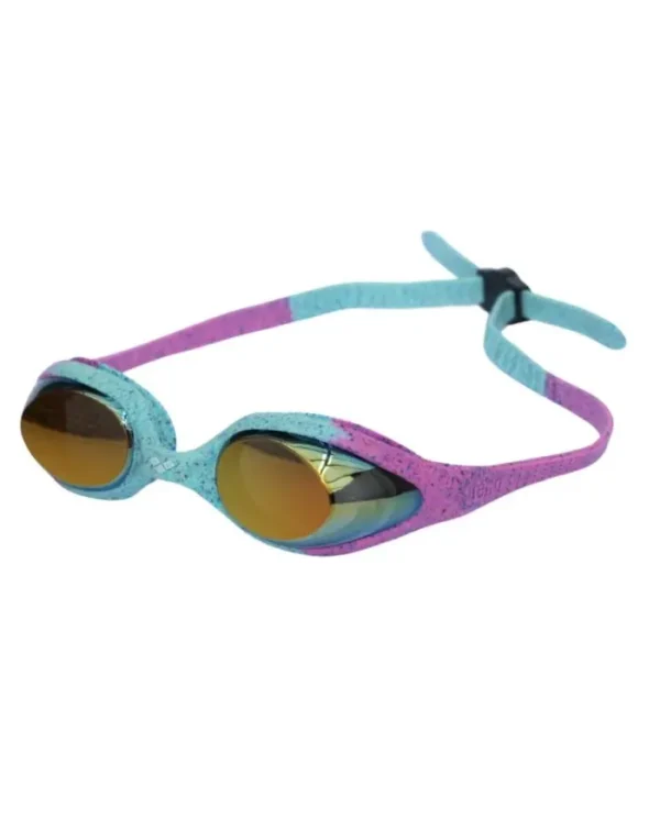 Окуляри дитячі ARENA SPIDER Junior 6-12 Mirror Pink Mint
