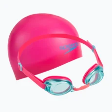 Набір для бассейну шапочка та окуляри Speedo Jet V2 Swim Set Junior - Pink
