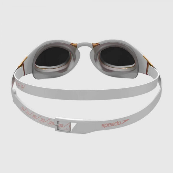 Окуляри для плавання Speedo Fastskin Hyper Elite WHITE/GOLD - Зображення 3
