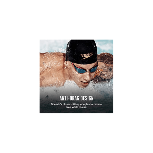 Окуляри Speedo Fastskin Pure Focus Mirror BLK / RED - Зображення 10