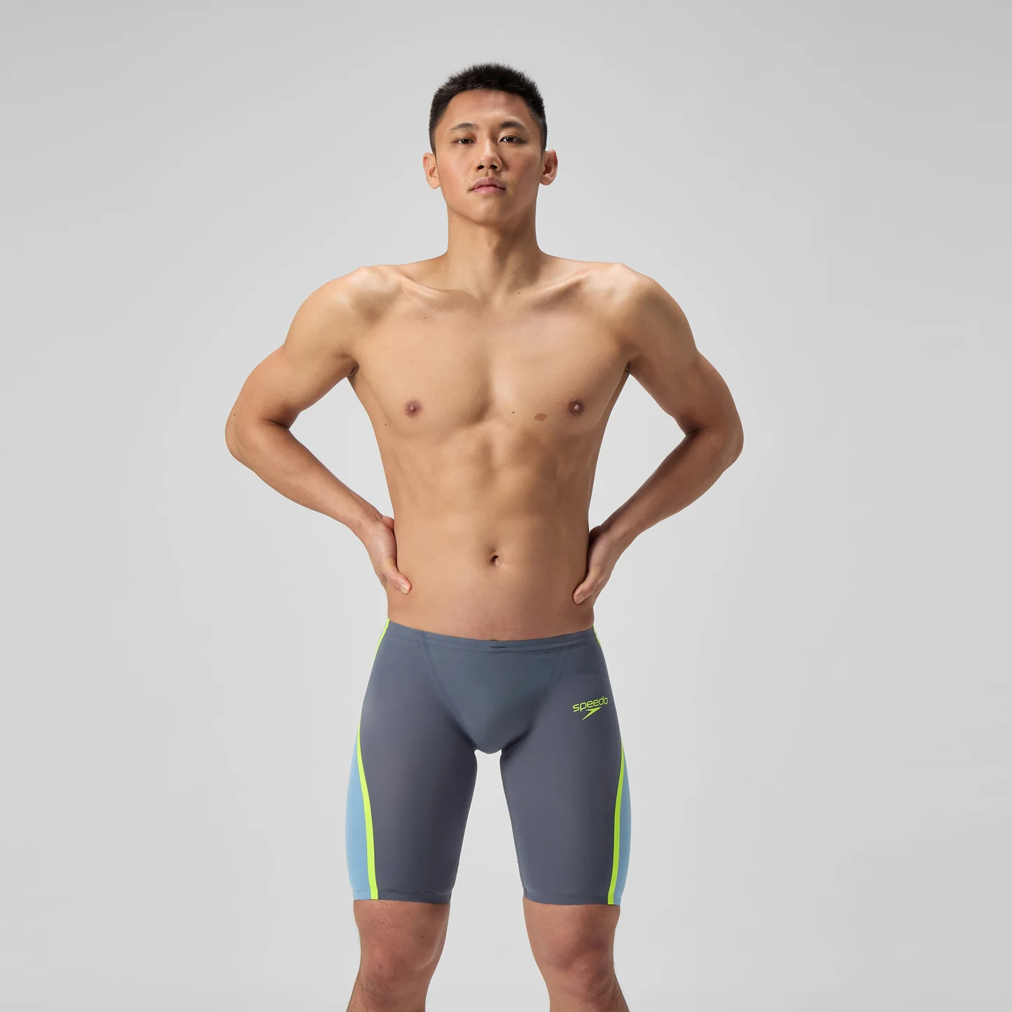 Стартові гідрошорти Speedo Fastskin LZR Pure Intent 2.0 Jammer - Grey (Розмір: UK 22) - Зображення 2