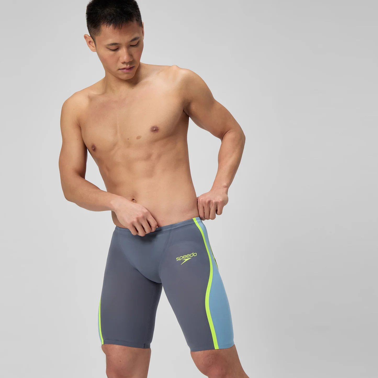 Стартові гідрошорти Speedo Fastskin LZR Pure Intent 2.0 Jammer - Grey (Розмір: UK 22) - Зображення 3