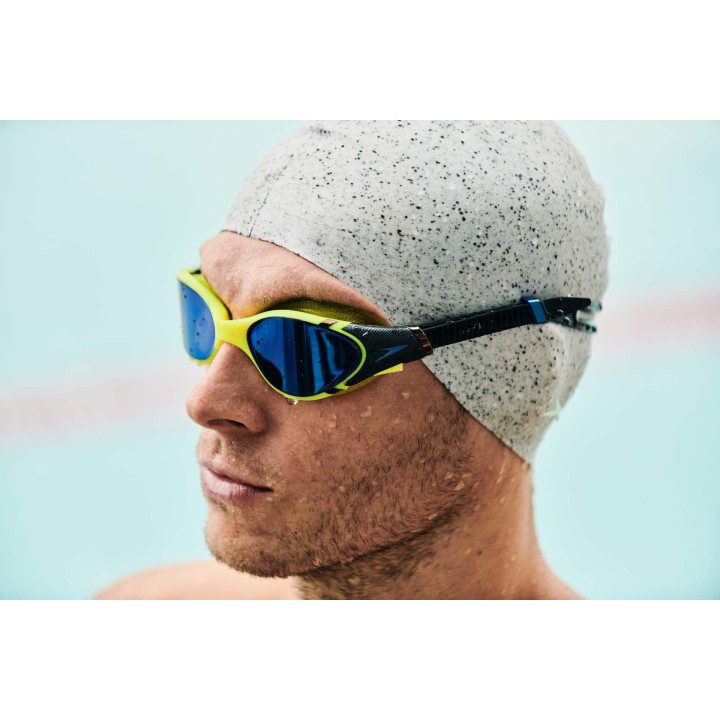 Окуляри для плавання unisex Speedo Biofuse 2.0 MIRROR YELLOW-SMOKE - Зображення 5