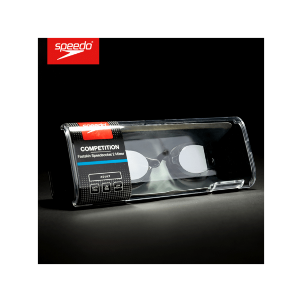 Окуляри Speedo Fastskin Speedsocket 2 Mirror BLACK/SILVER - Зображення 12