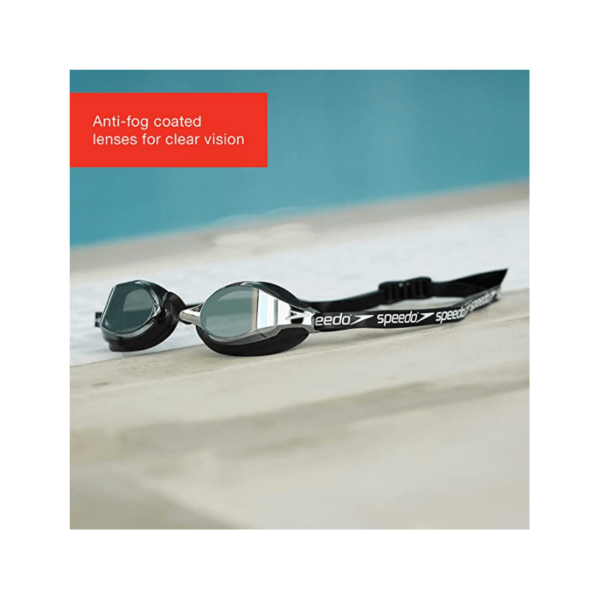 Окуляри Speedo Fastskin Speedsocket 2 Mirror BLACK/SILVER - Зображення 6