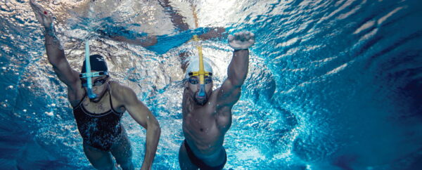 Фронтальна трубка Finis Glide Snorkel Ocean Blue - Зображення 3