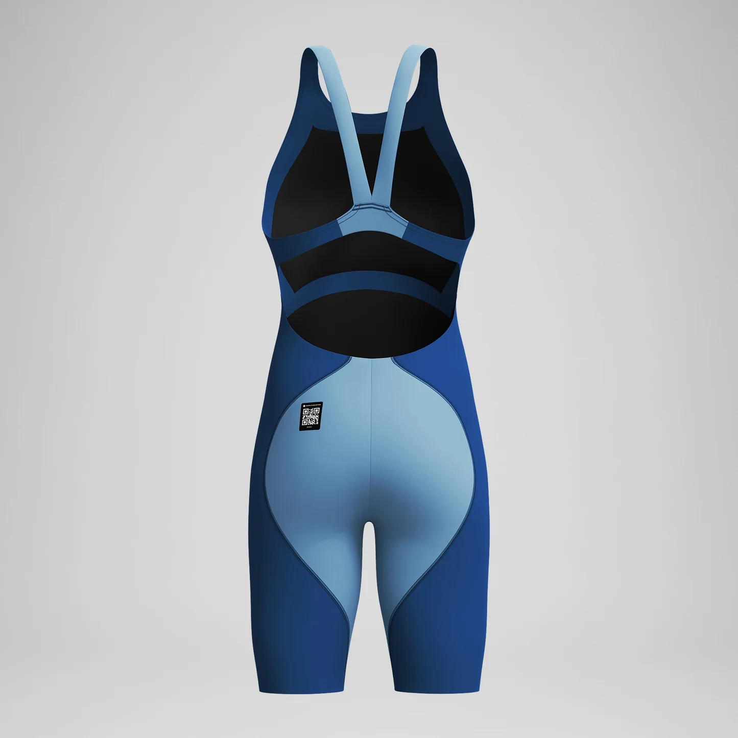 Стартовий гідрокостюм Speedo Fastskin HyperSpark Openback Kneeskin - Blue (Розмір: UK 22) - Зображення 4