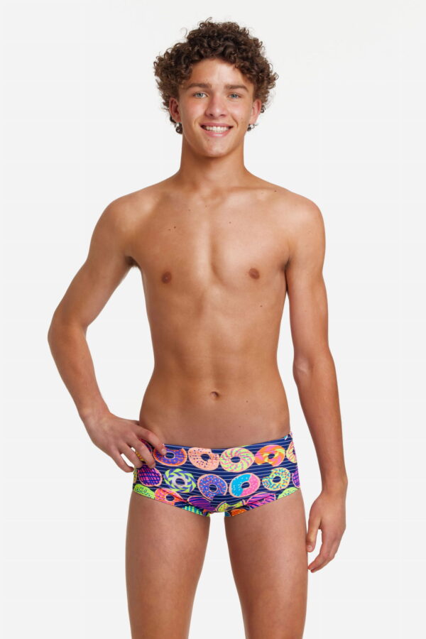 Плавки FUNKY TRUNKS  Boy's - Sidewinder Trunks - DUNKING DONUTS (розмір: 24) - Зображення 3