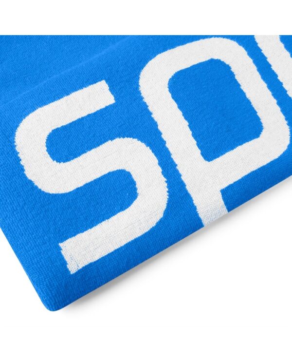Бавовняний рушник для басейну і пляжу Speedo Logo Towel Blue - 75 x 145 cm - Зображення 4