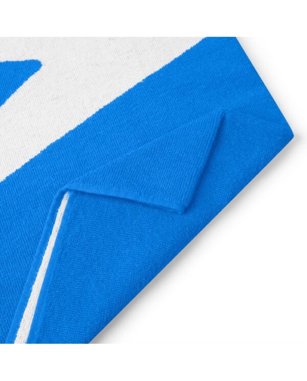 Бавовняний рушник для басейну і пляжу Speedo Logo Towel Blue - 75 x 145 cm - Зображення 5