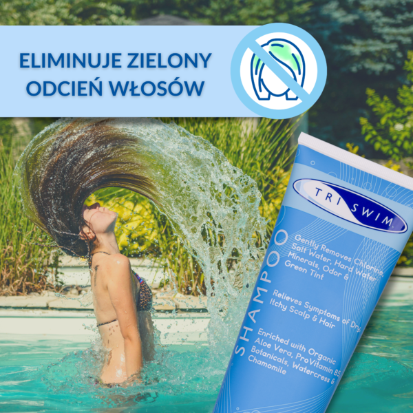 TRISWIM Шампунь для плавців | Видаляє хлор і зелені залишки волосся (250 мл) Lime mango - Зображення 4