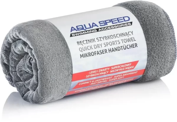 РУШНИК DRY SOFT 50x100 СІРИЙ kol. 03