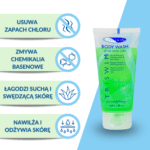 TRISWIM Гель для тіла для плавців apricot mango | Усуває запах хлору (90 мл)