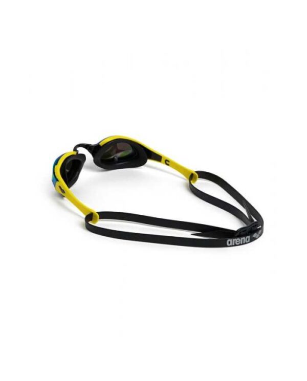 Окуляри для плавання ARENA COBRA EDGE SWIPE MIRROR EMERALD-YELLOW-BLACK - Image 3