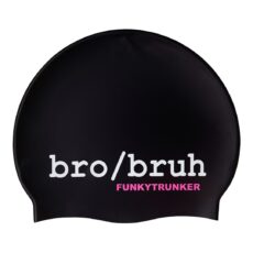 Funky Trunks Silicone Swimming Cap - Bro Bruh