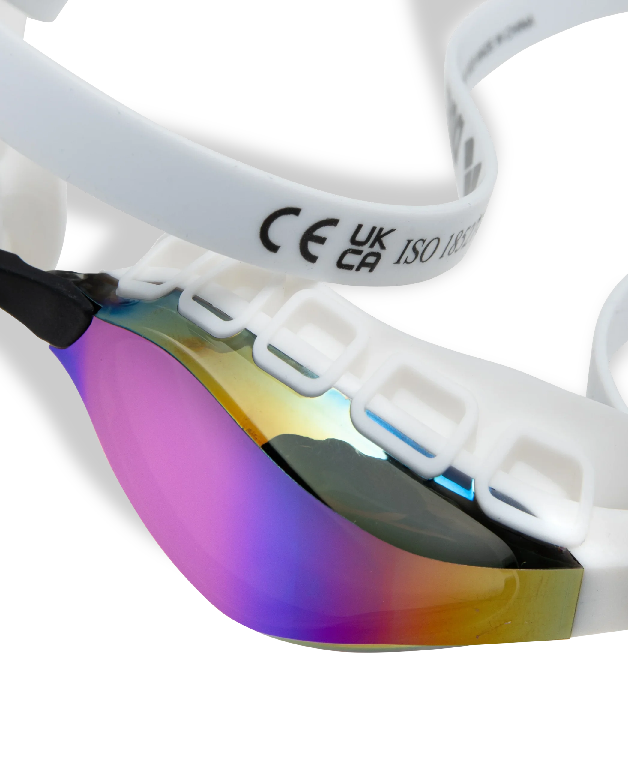 Окуляри для плавання Arena Air Sonic Mirror - Blue White - Зображення 6