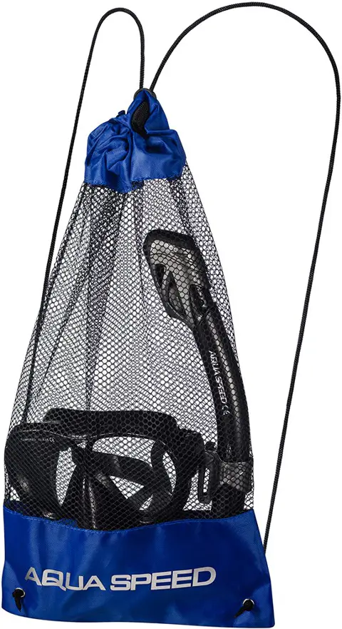 Набір для снорклінгу AQUA SPEED Vanua + Borneo - Black (8235/07B) - Зображення 4