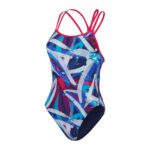 Купальник Speedo ALOV DIGI STARBK 1PC AF - PURPLE/BLUE (Розмір: USA 28, 30, 32, 34)