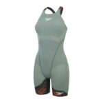 Cтартовий гідрокостюм Speedo Fastskin LZR Ignite Openback Kneeskin - Country Green/Black/Nectarine (Розмір: 20, 22, 24)