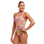 Купальник Funkita Ladies Single Strength One Piece - Spring Sun (Розмір: 12, 14, 16)