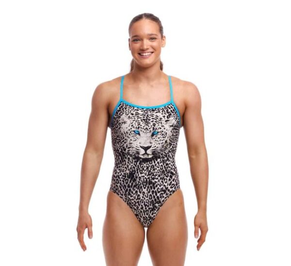 Купальник Funkita Ladies Single Strap One Piece - White Walker Розмір: 8, 10, 12, 14, 16 - Зображення 2