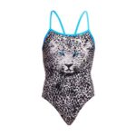 Купальник Funkita Ladies Single Strap One Piece - White Walker (Розмір: 8, 10, 12, 14, 16)